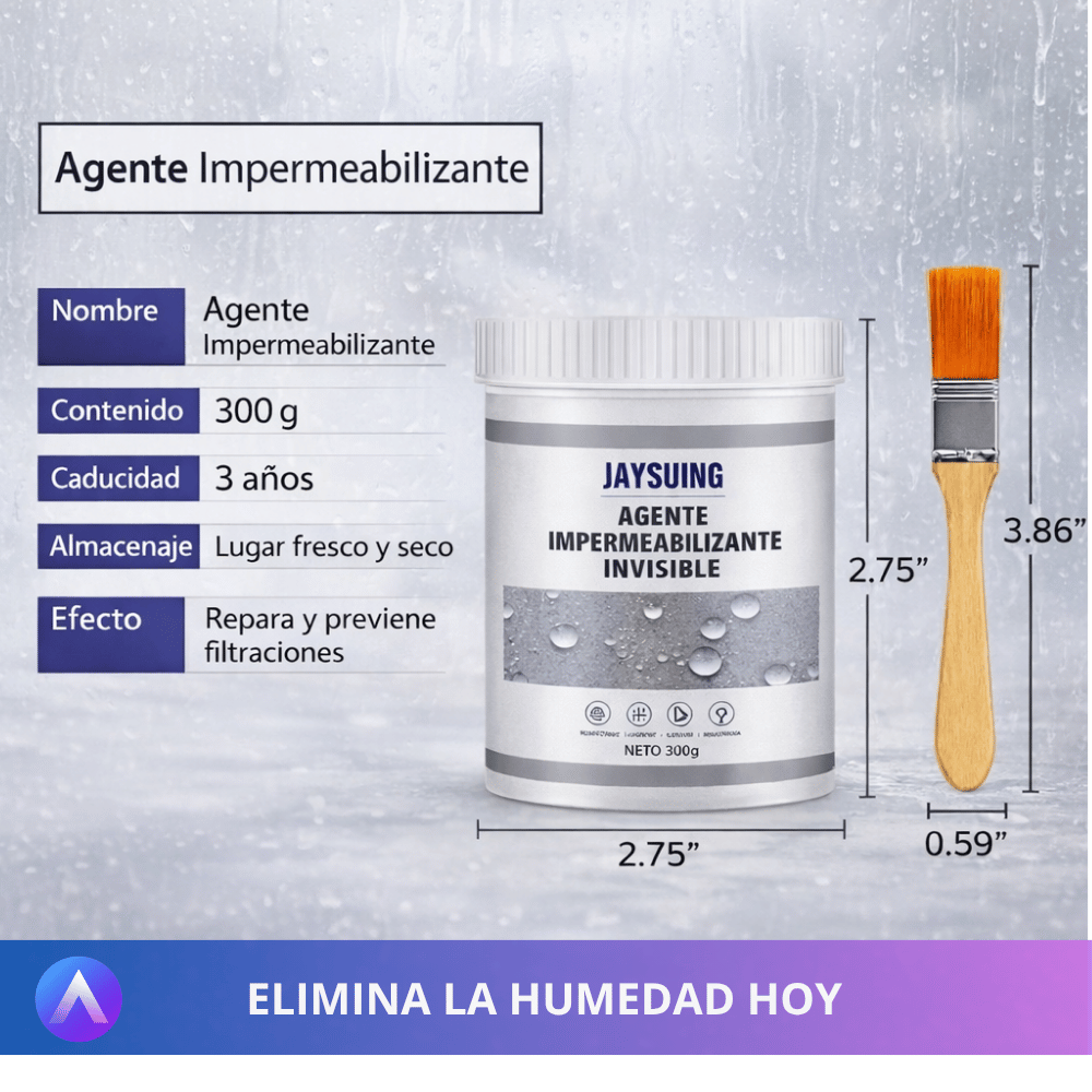 Sellador Impermeable Brocha 300g