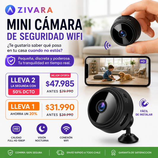 🎦 Mini cámara de seguridad A9