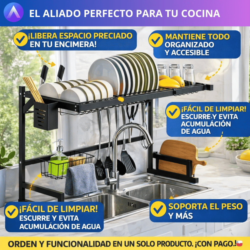 Secaplatos escurridor